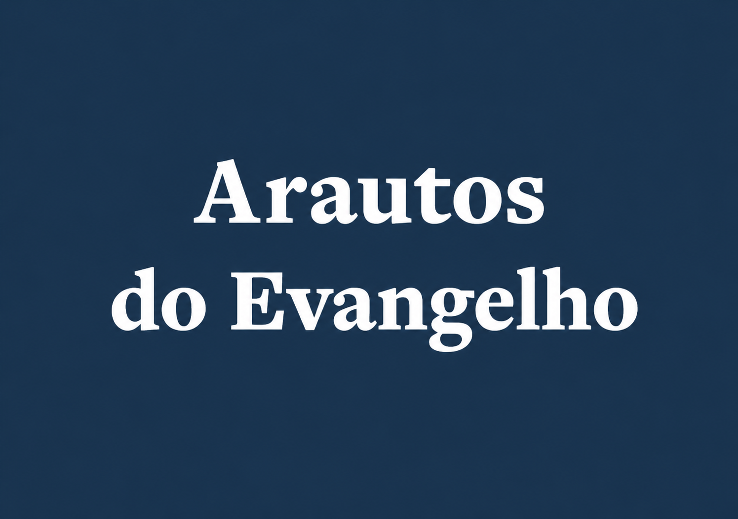 Arautos do Evangelho