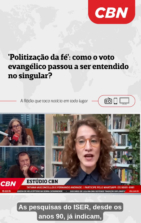 Politização da fé: como o voto evangélico passou a ser entendido no singular?